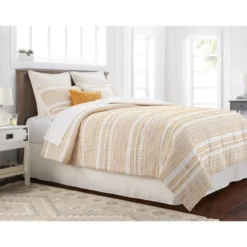 8pc Clipped Jacquard Stripe Comforter Bedding Set - Threshold™ -Home Improvement Store GUEST b9b7e65b 3b3c 4b4f a425 d762225141ed