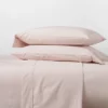 300 Thread Count Organic Cotton Solid Sheet Set - Threshold™ -Home Improvement Store GUEST ba8879aa 7511 4fd1 9bca 2772b2b6e3c1