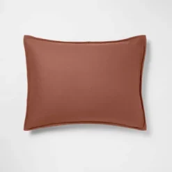 Space Dyed Cotton Linen Sham - Threshold™ -Home Improvement Store GUEST bd173b4c 6516 4c60 9f36 5347b776480f