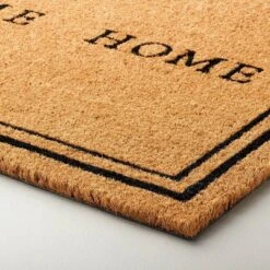 Welcome Home Coir Doormat Tan/Black - Hearth & Hand™ With Magnolia -Home Improvement Store GUEST bd6a320c d017 4456 a1a0 b704064666e0