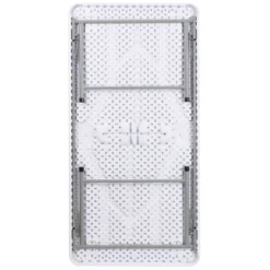 Flash Furniture 4.93-Foot Kid's Granite White Plastic Folding Table -Home Improvement Store GUEST c1988e5a f1dc 4439 ade1 331192093d40