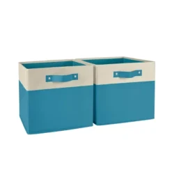 2pc Kids' 10.5" Two-Toned Folding Storage Bin Set - RiverRidge Home 32 2pc Kids' 10.5" Two-Toned Folding Storage Bin Set - RiverRidge Home -Home Improvement Store GUEST c40a94f3 f12a 4807 9171 c1cb37f86683