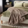 60"x80" Lush Faux Fur Bed Throw - Threshold™ -Home Improvement Store GUEST c4fc7229 4896 46f1 8010 95095556ab86