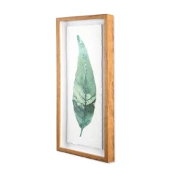 (Set Of 3) 28"x12" Framed Leaves Decorative Wall Art White - Threshold™ -Home Improvement Store GUEST c5e9b8e6 0d03 4546 a2ff 5780b3b021fd