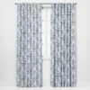 1pc Light Filtering Charade Floral Window Curtain Panel - Threshold™ -Home Improvement Store GUEST d0444ca8 0151 4032 9abf 9be4751d6730