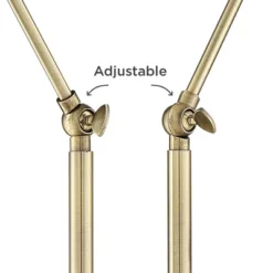 Possini Euro Design Sentry Modern Mid Century Desk Lamp 23" High Black Brass With USB Charging Port LED Adjustable Cone Shade For Bedroom Living Room 12 Possini Euro Design Sentry Modern Mid Century Desk Lamp 23" High Black Brass With USB Charging Port LED Adjustable Cone Shade For Bedroom Living Room -Home Improvement Store GUEST d3ce9263 7a5c 44b4 9cc2 8c349dada242