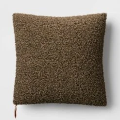 Oversized Teddy Boucle Toss Square Throw Pillow - Threshold™ -Home Improvement Store GUEST d3e2603e 0b3b 4bea 9a8f ad7a4f8b75da