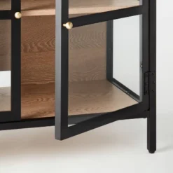 Crystal Cove Glass TV Stand For TVs Up To 59" - Threshold™ Designed With Studio McGee -Home Improvement Store GUEST d7fbde89 0a6e 4100 a386 891e235e63ea