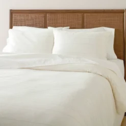 Fine Stripe Duvet & Sham Set Twilight Taupe/Sour Cream - Hearth & Hand™ With Magnolia -Home Improvement Store GUEST d97804e0 8bdc 4eb6 ac58 edbed2ee570c