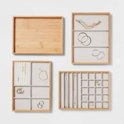 9" X 12" Stackable Bamboo Accessory Tray - Brightroom™ -Home Improvement Store GUEST da2b8ef9 62c5 4c85 92cb 2443da6dbc8b