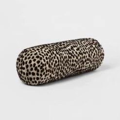 Bolster Jacquard Leopard Decorative Throw Pillow Black/Natural - Threshold™ 6 Bolster Jacquard Leopard Decorative Throw Pillow Black/Natural - Threshold™ -Home Improvement Store GUEST dab16562 3855 4d0f b6e7 31d393fbfc10