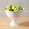 80oz Porcelain Beaded Footed Serving Bowl White - Threshold™ -Home Improvement Store GUEST dc49720a 7f06 41dc a93c 997a83b659ed