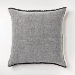 Oversized Reversible Linen Square Throw Pillow With Frayed Edges - Threshold™ Designed With Studio McGee -Home Improvement Store GUEST de4cc2ac c68b 431c aeb1 252a91c958ea