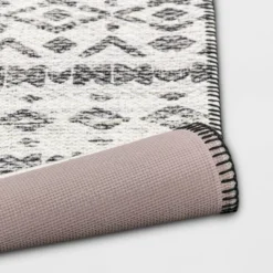 Diamond Printed Accent Aztec Rug Black - Opalhouse™ -Home Improvement Store GUEST e3046680 f1c2 4786 85e6 13127e4d5137