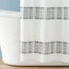 Clipped Jacquard Stripe Shower Curtain Sour Cream/Railroad Gray - Hearth & Hand™ With Magnolia 2 Clipped Jacquard Stripe Shower Curtain Sour Cream/Railroad Gray - Hearth & Hand™ With Magnolia -Home Improvement Store GUEST e3052c43 cb39 4b76 a3f6 be61deb1d65f
