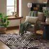 Abstract Lines Rug Black/Tan - Threshold™ -Home Improvement Store GUEST e3ed9fba 6015 472a 841d fcd53a51618b