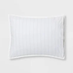 Reversible Cotton Stripe Quilt Sham - Threshold™ -Home Improvement Store GUEST e4cf0cec a450 4cc1 91b4 45e3f6a809e4