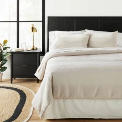 Slub Center Stripe Comforter Set - Hearth & Hand™ With Magnolia -Home Improvement Store GUEST f2667ca1 8c6b 4952 ac47 8de55103570d