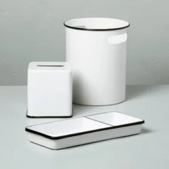 Metal Bath Tissue Box White/Black - Hearth & Hand™ With Magnolia -Home Improvement Store GUEST f5b355e0 aab0 4447 9e0c a07b87e2642c