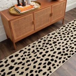 Daffodil Leopard Print Woven Rug - Threshold™ -Home Improvement Store GUEST fd7ce3b6 e6f3 40a7 83d7 ec02ffd3ec0b