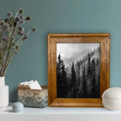 8" X 10" Rounded Corner Frame Golden Walnut - Threshold™ -Home Improvement Store GUEST fdf948d0 d278 4a79 b63a df34cccb97f6