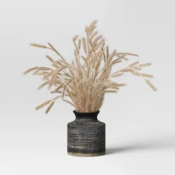 Grass Arrangement In Ceramic Pot Black - Threshold™ 11 Grass Arrangement In Ceramic Pot Black - Threshold™ -Home Improvement Store GUEST feadbbf9 25c2 45e5 ba31 61ab6f1faca8
